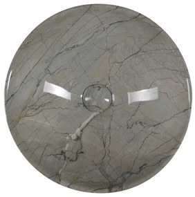 Chiuvetă gri rotundă din ceramică ø 42 cm Dalma – Sapho