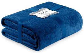 Cuvertură AmeliaHome Laila Royal, 260 x 240 cm, albastru