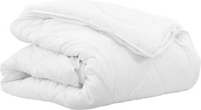 vidaXL Duvet 2 în 1 Alb 260 x 220 cm Poliester