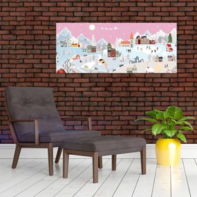 Tablou - Iarma magică (120x50 cm)