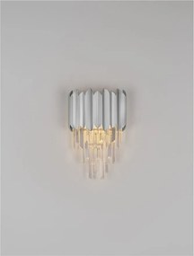 Aplica de perete stil elegant MAGNOLIA crom