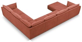 Colțar roșu (pe partea dreaptă) Vanda – Mazzini Sofas