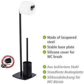 Suport pentru hârtie igienică din oțel Iria – Wenko