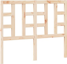 vidaXL Tăblie de pat, 126x4x100 cm, lemn masiv de pin