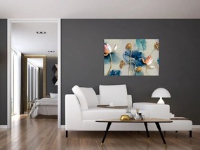 Tablou cu flori (90x60 cm)