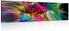 Tablou haos colorat abstract