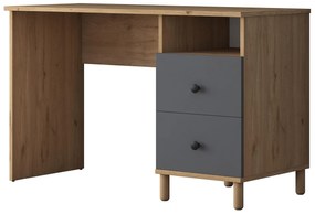Masă PC Sikine 3 (Nuc + antracit) . 1094989