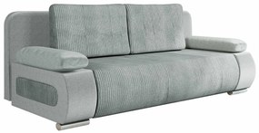 Canapea extensibilă Comfivo 144Cutie de pat, Gri, 77x200x92cm, 66 kg, Picioare: Plastic