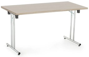 Masa plianta Impress 140 x 80 cm, stejar sonoma