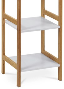 Raft din bambus cu 5 rafturi, 128 cm