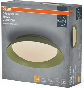 Osram -LED Plafonieră LED dimabilă PLATE LED/45W/230V Ø 48 cm verde