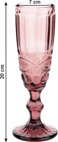 Set de 4 pahare de şampanie, 150ml, SAVOY TIP 4