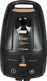 Aspirator cu sac Aurum Zilan ZLN4500, Putere 2400W, Capacitate 5L, Motor din cupru, Furtun pivotant 360 , Telecomanda, Afisaj digital