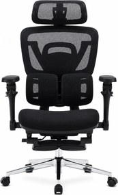 AERONIX SG630 FOAM SEAT Black – Scaun ergonomic premium FOAM SEAT, Cotiere 7D, Suport Lombar Dublu, Șezut Translație, Mecanism multifunctional inclinare/blocare, Suport pentru picioare