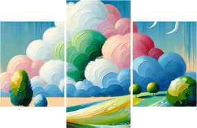 Tablou - Peisaj cu nor (90x60 cm)