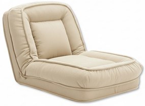 Fotoliu de relaxare cu poziții ajustabile LAZY SOFA, bej