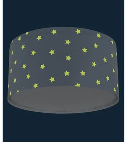 Plafonieră pentru copii STAR LIGHT 2xE27/60W/230V albastră Dalber 82216T
