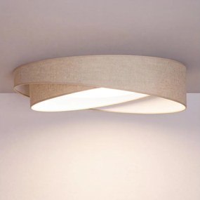 BRILAGI - Plafonieră LED VELVET TWIST LED/24W/230V 4000K Ø 55 cm bej