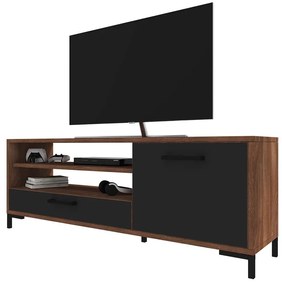 Masă TV Cascade  (nuc + negru). 1098748