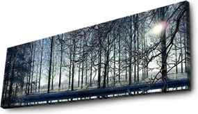 Tablou 3090DACT-37, multicolor, panza, cu iluminare LED, 90x30 cm