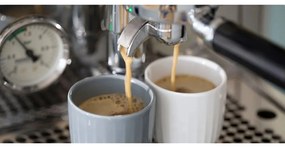 Ceașcă din porțelan pentru espresso Kähler Design Hammershoi, 1 dl, alb