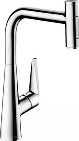Baterie bucatarie cu dus extractibil Hansgrohe Talis M51 300 sBox cu 2 jeturi