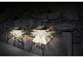 SET 2x aplică LED solară Globo 36430-2 SOLAR LED/0,5W/3V IP44