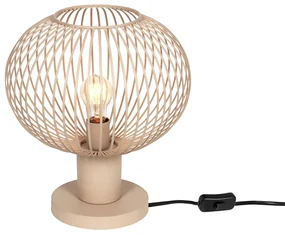 Lampă de masă modernă bej din sârmă 33cm - Gila