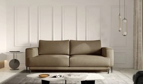 Canapea tapitata, extensibila, cu spatiu pentru depozitare, 260x90x95 cm, Dalia 01, Eltap (Culoare: Gri deschis / Sola 4)