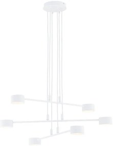 Lustră pe cablu MODUS 6xGX53/10W/230V alb