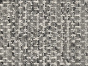 Taburet gri deschis cu tapițerie din chenille Georgia – Micadoni