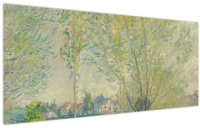 Tablou - Claude Monet, The Willows, reproducere (120x50 cm)