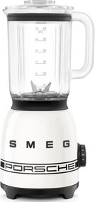 Blender Smeg Porsche BLF03PCWEU, 800 W, 1,5 l, 18 000 rpm, 4 programe, 4 viteze + Impuls, Otel inoxidabil, Alb