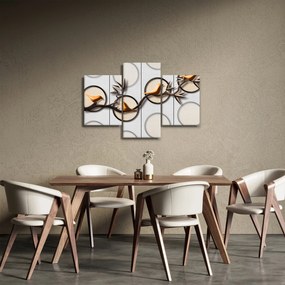 Tablou artistic - Păsărele pe creangă (90x60 cm)