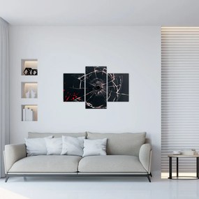 Tablou abstract - sticla spartă (90x60 cm)