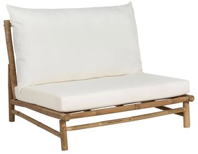 Scaun de grădină Theta (lemn deschis + alb) . 1076173