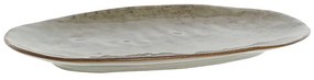 Platou oval Pebble din ceramica, turcoaz 28.1x16.5 cm