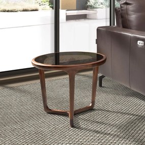 Masuta auxiliara design LUX Smoked brown