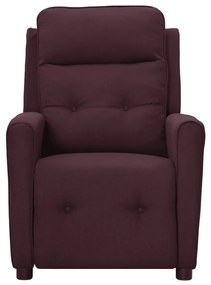342284 vidaXL Fotoliu rabatabil, violet, material textil