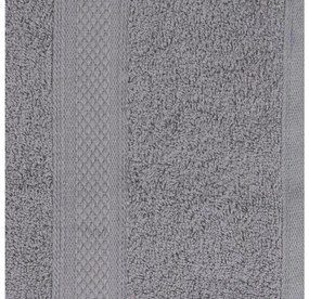 Prosop CLARYSSE ELEGANCE 60x110 cm gri, 100% bumbac