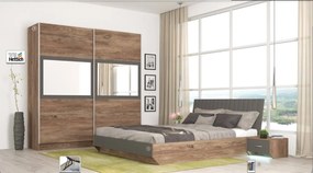 Dormitor GLOBAL108 - brown silverjack/graphite