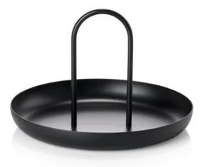 Tavă servire metalică Zone Singles, ø 20 cm, negru