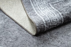 MIRO 51317.807 covor lavabil Cadru, greacă anti-alunecare - gri - SECUNDAR-COTATI PRODUSUL