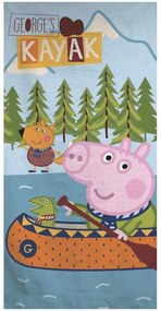 Purcelușa Peppa Kayak prosop de baie, prosop de plajă 70x140cm