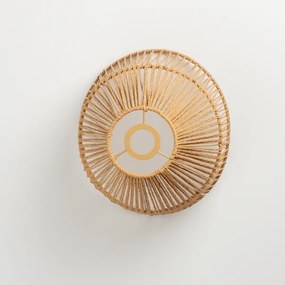 Brilagi - Lustră LED pe cablu CERIA BOHO, 1xE27/40W/230V, Ø 30 cm, maro