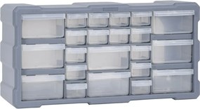 vidaXL Organizator cu 22 de sertare, 49 x 16 x 25,5 cm