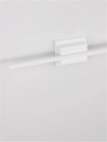 Aplica LED pentru oglinda / tablou AZURE alba L-60,5cm