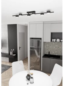 Plafonieră BET 6xGX53/12W/230V negru