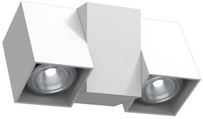 Brosline 2295 - Aplica de perete CUBE, 2x GU10/10W/230V, alb