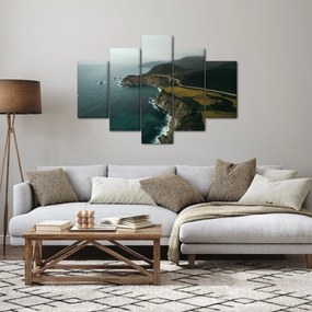 Tablou - Stânci în ocean (150x105 cm)